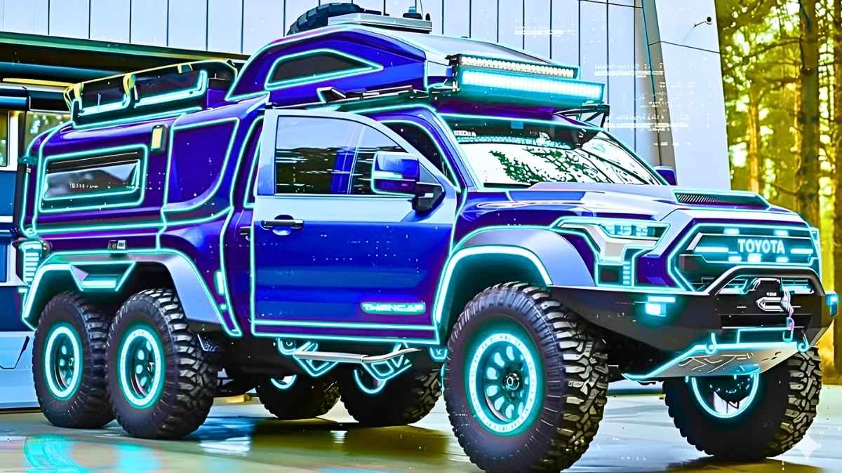 2026 Toyota 6x6 Camper Motorhome Revealed Luxury and Off-Road Capability Combined