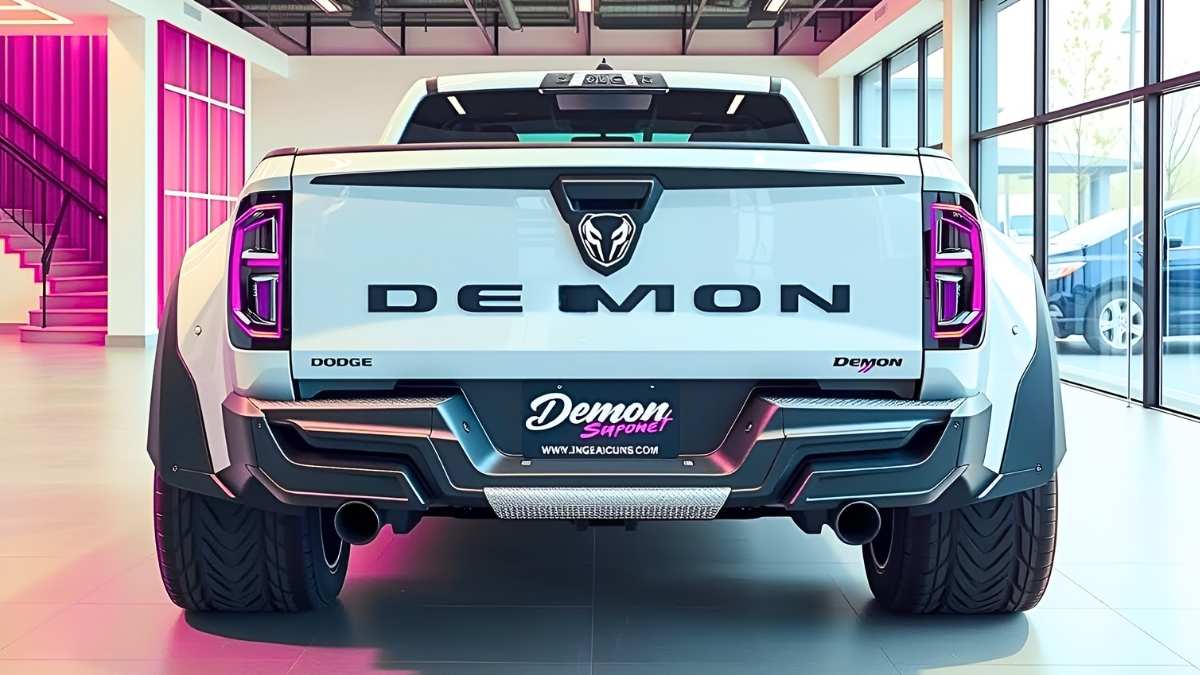 2026 Dodge Demon Pickup Review Redefining Performance in a Pickup Truck