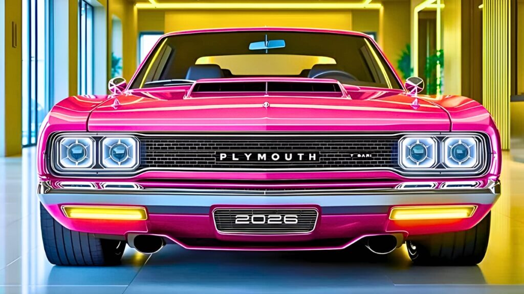 2026 Plymouth Roadrunner Modern Design Powerful Engine and Classic Muscle Revival